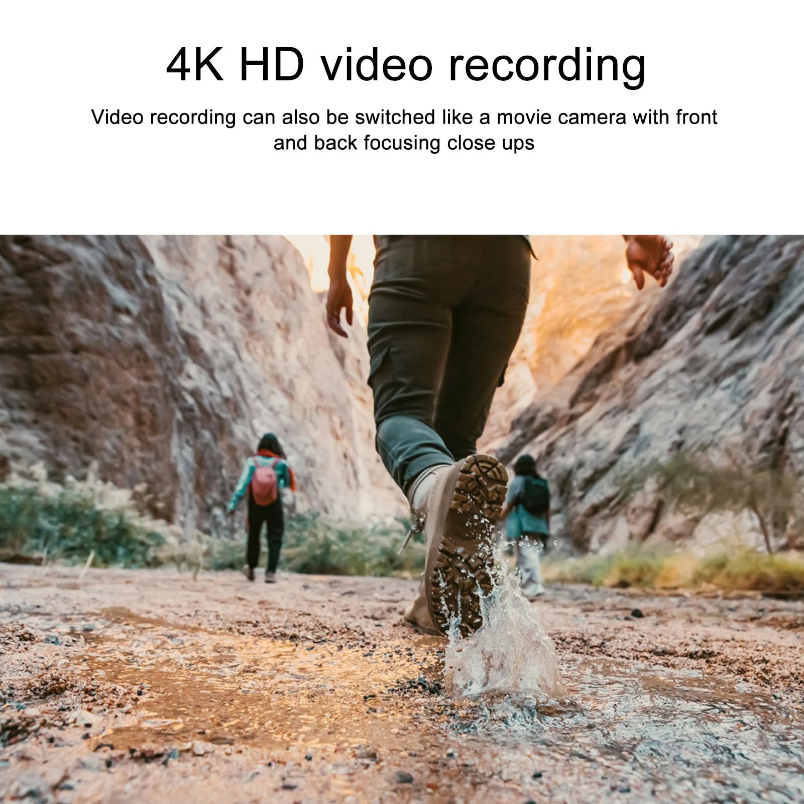 D7 4K Digital Camera for Photography & Vlogging - 64MP, 28X Zoom, Autofocus, Anti-Shake, Built-in Flash | Compact Point & Shoot Camera for Travel, YouTube Videos, and Everyday Photography