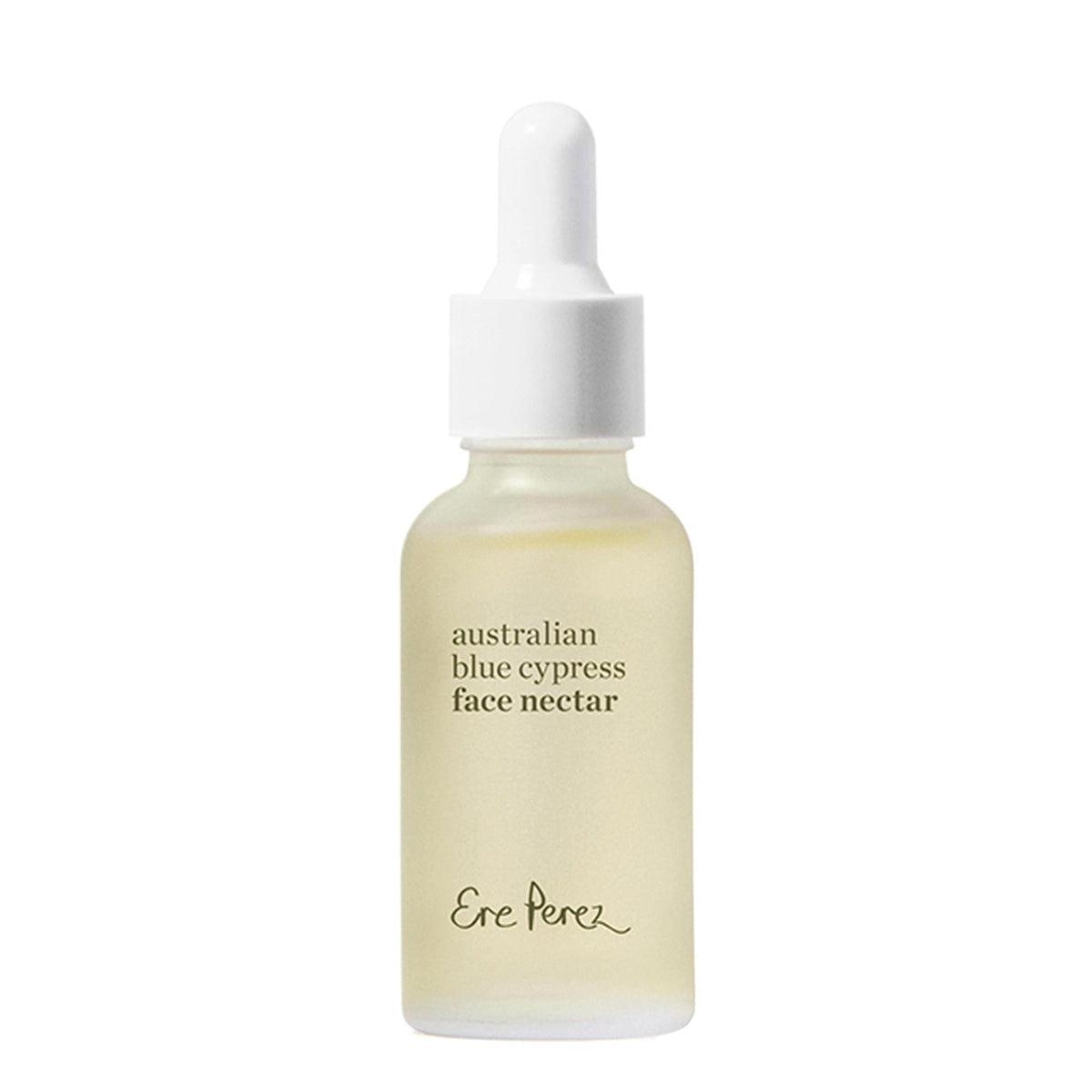 Australian Blue Cypress Face Nectar - Organic Facial Oil for Hydration & Anti-Aging | Perfect for Dry Skin Care & Nighttime Routine