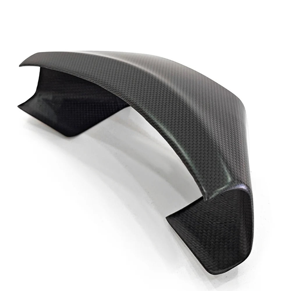 Premium Real Carbon Fiber Steering Wheel Trim Cover for 2024+ Tesla Model 3 Highland & 2025+ Model Y Juniper - 1x1 Plain Weave & 2x2 Twill Weave Options - Enhance Interior Style & Grip for Daily Driving & Performance