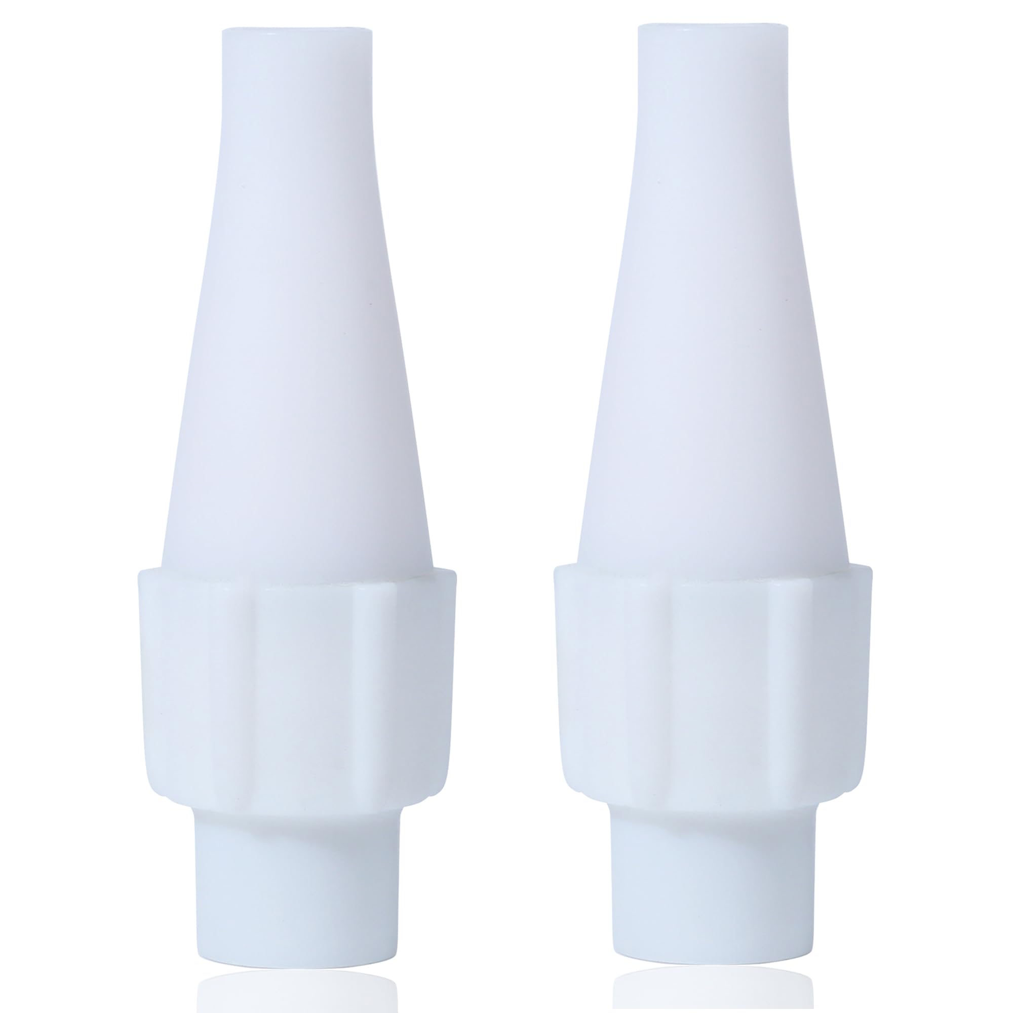 Stainless Steel Whipped Cream Dispenser Nozzle - 2 Pack for Cream Chargers, Perfect for Desserts, Coffee, and Baking Decorations