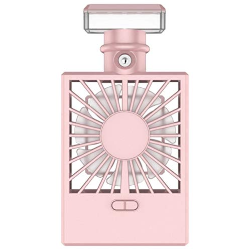 Portable Handheld Mini Fan with Misting & Humidifying Function - USB Rechargeable Personal Cooling Fan for Women, Home, Office & Outdoor Use