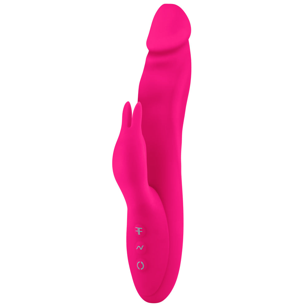 FemmeFunn Booster Rabbit Vibrator - Powerful Dual Stimulation G-Spot & Clitoral Vibrator for Women - Perfect for Solo Play & Couples Intimacy