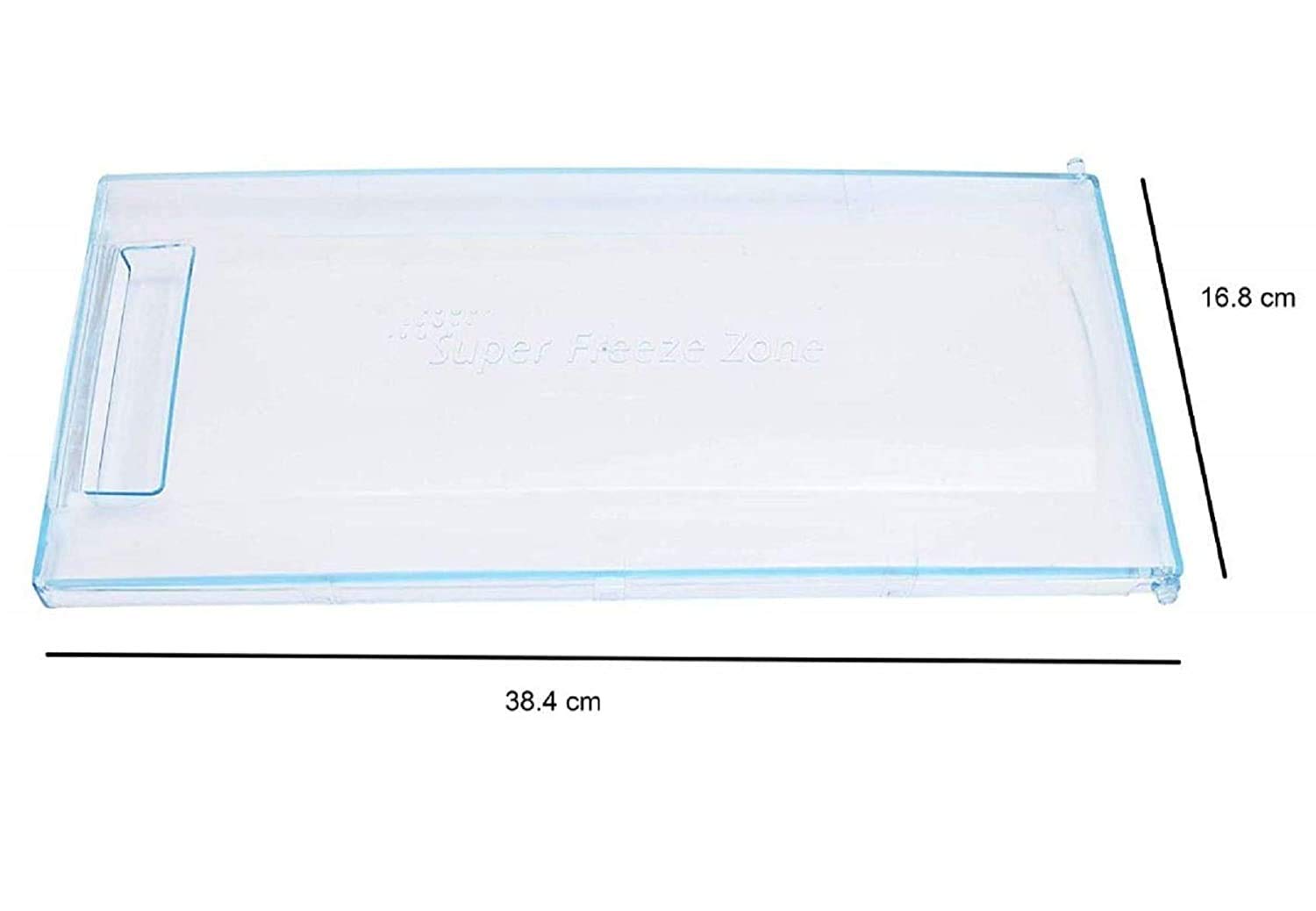 Samsung RA19BDTS1/XTL Refrigerator Replacement Freezer Door - Clear 190L Single Door Compatible with AV Models | Perfect for Kitchen, Home, Office & Dorm Use