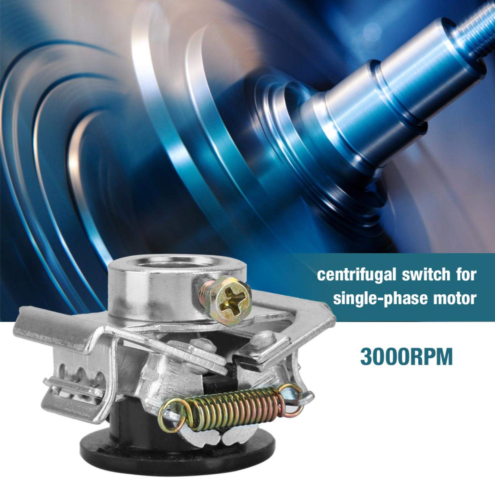 Centrifugal Switch for Electric Motors - Lightweight & Durable Replacement Part for Stitching Machinery | Perfect for Sewing Machines, Industrial Equipment & Motor Repairs