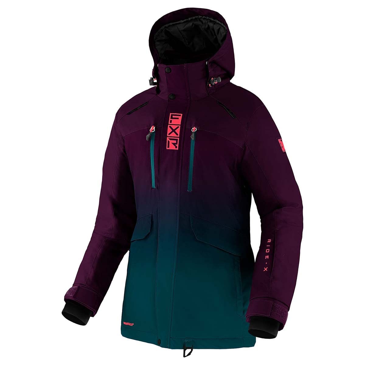 Women's Aerial Jacket - Lightweight Waterproof Windbreaker for Outdoor Activities (Bone/Dusty Rose) | Perfect for Hiking, Running & Travel