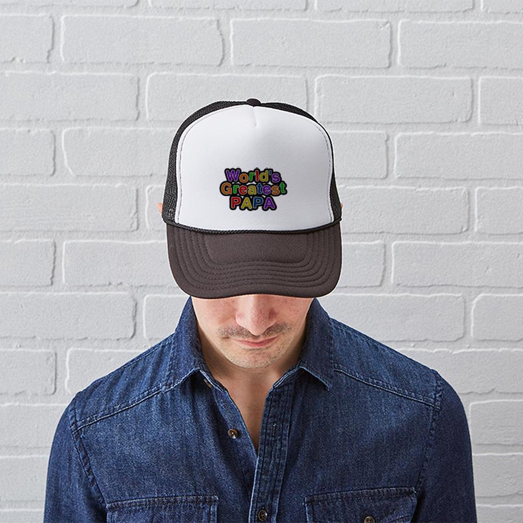 World's Greatest Dad Adjustable Snapback Trucker Hat - Perfect for Father's Day Gifts, BBQ Parties & Casual Outings
