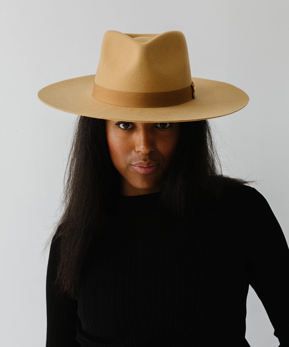 Stylish Raine Wide Brim Fedora Hat for Women - Summer Sun Protection & Fashion Accessory - Perfect for Beach, Outdoor Activities & Casual Wear