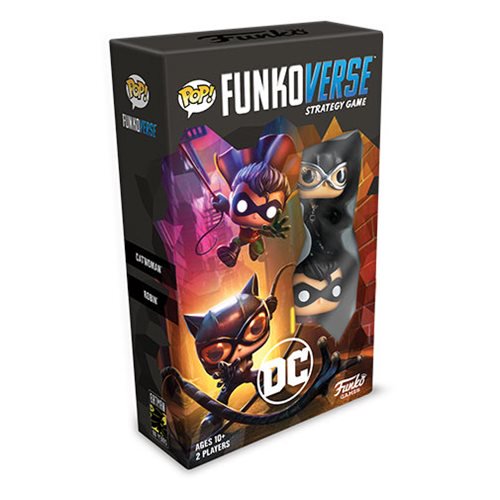 DC Comics Pop! Funkoverse Strategy Game - Standalone Expansion Pack [101] | Fun Superhero Board Game for Family Game Night & Collectors
