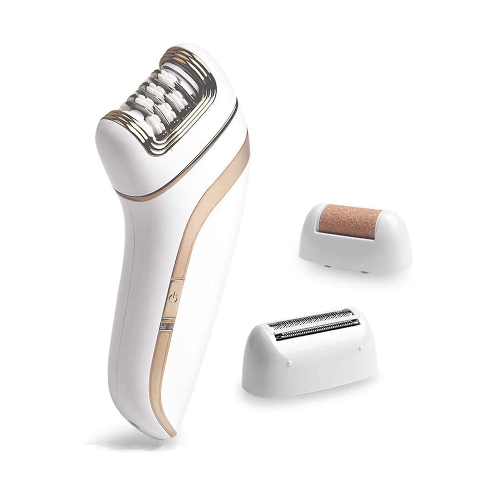 Best Women's Electric Shaver & Epilator 3-in-1 - Cordless Rechargeable Hair Removal for Bikini, Legs, Armpits & Body - Includes Foot Callus Remover & Razor | Perfect for Travel, Gym & Smooth Skin Care Routine
