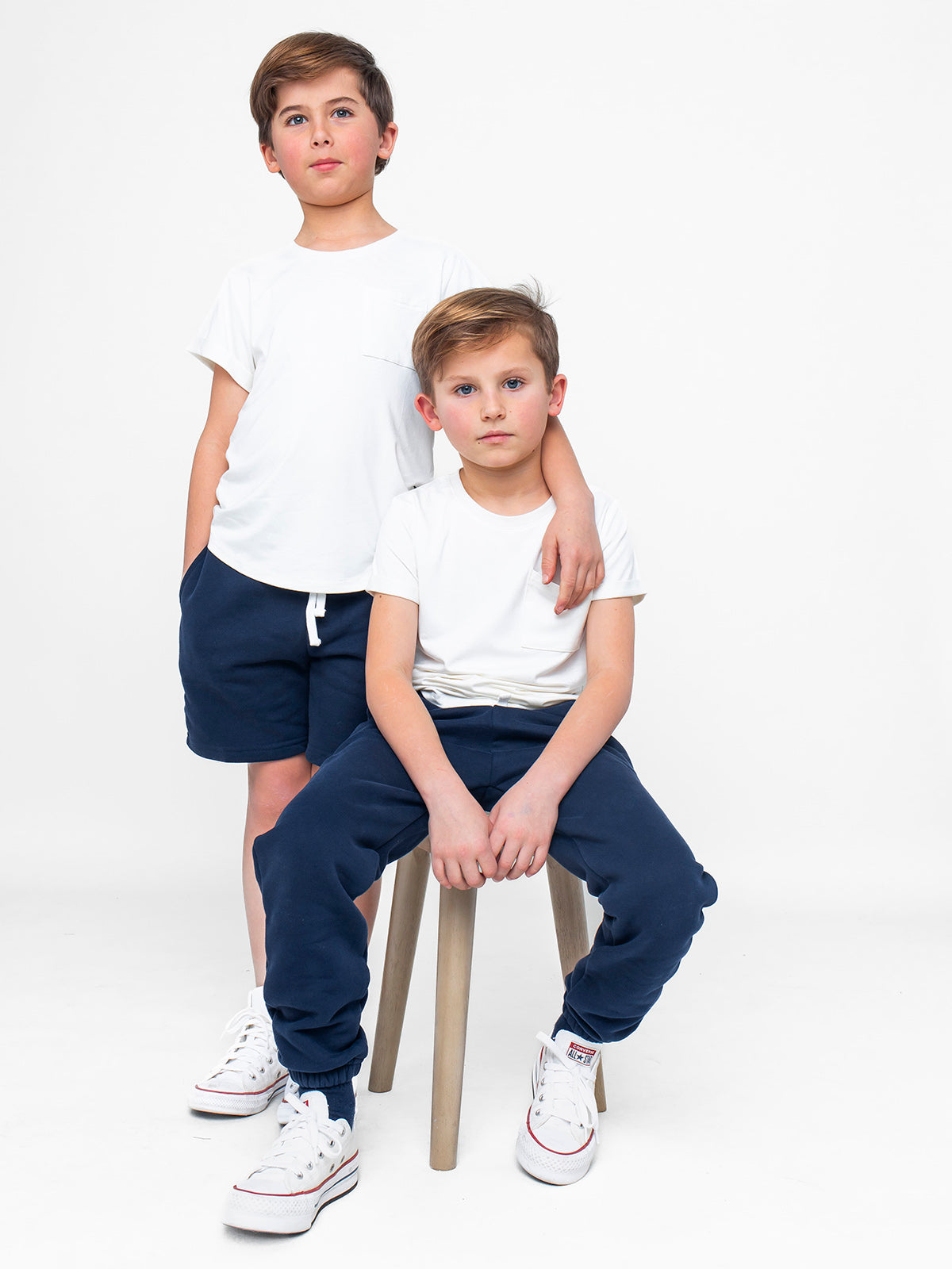 Premium Comfort Basic Sweatpants for Men & Women - Navy Blue Cotton Lounge Pants for Home, Gym & Casual Wear | Soft Joggers with Elastic Waistband