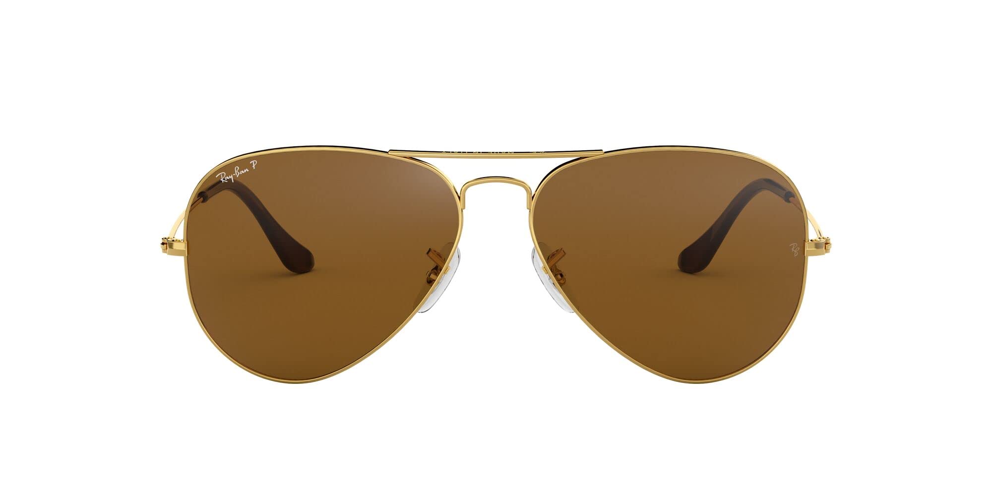 Ray-Ban RB3025 Classic Polarized Aviator Sunglasses for Men & Women - UV Protection, Lightweight Metal Frame - Perfect for Driving, Travel & Outdoor Activities
