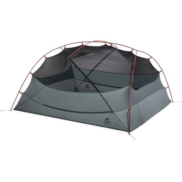 MSR Hubba Hubba LT 3P Tent - Lightweight 3-Person Backpacking Tent for Camping & Hiking | Waterproof & Windproof Design for Outdoor Adventures