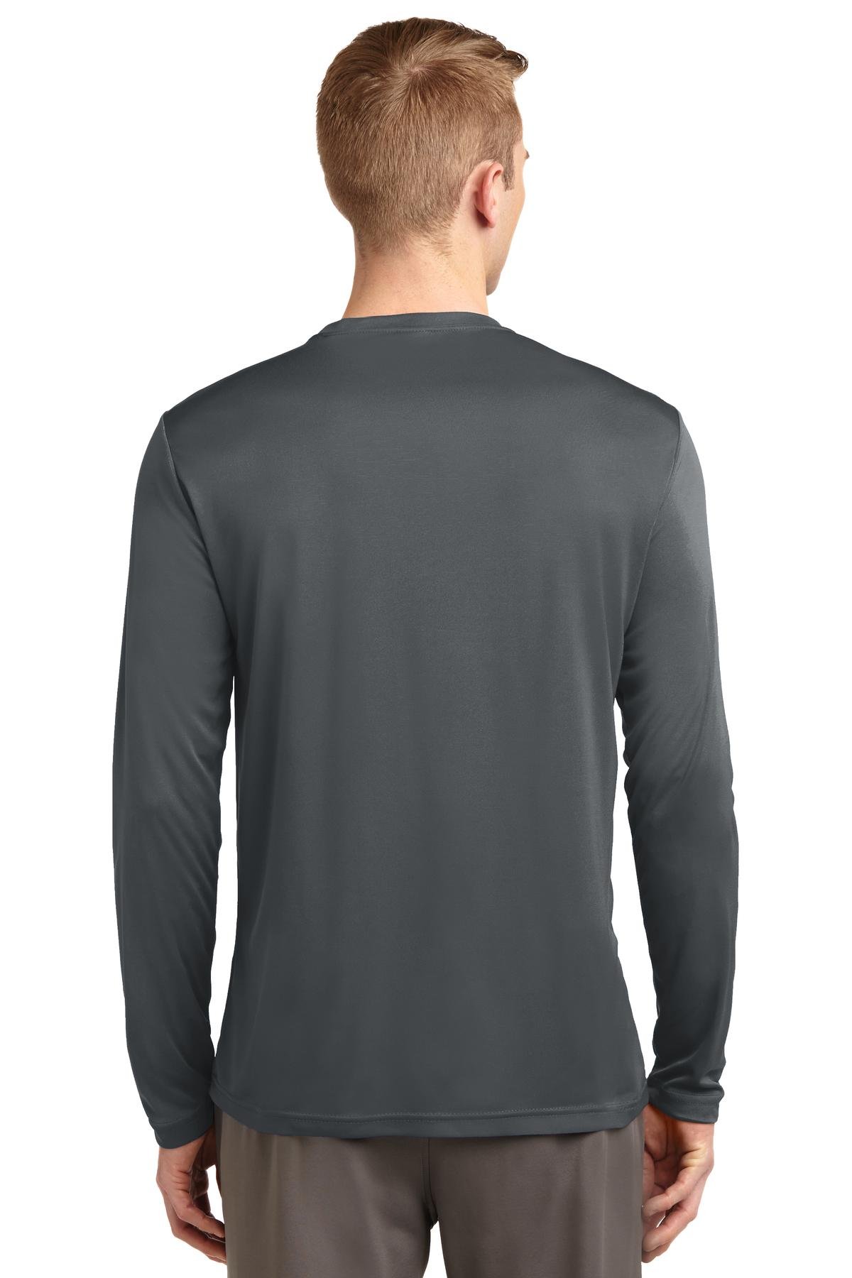 SPORT-TEK Tall Long Sleeve PosiCharge Competitor Tee - Moisture Wicking Performance Shirt for Men - Ideal for Running, Training & Outdoor Activities