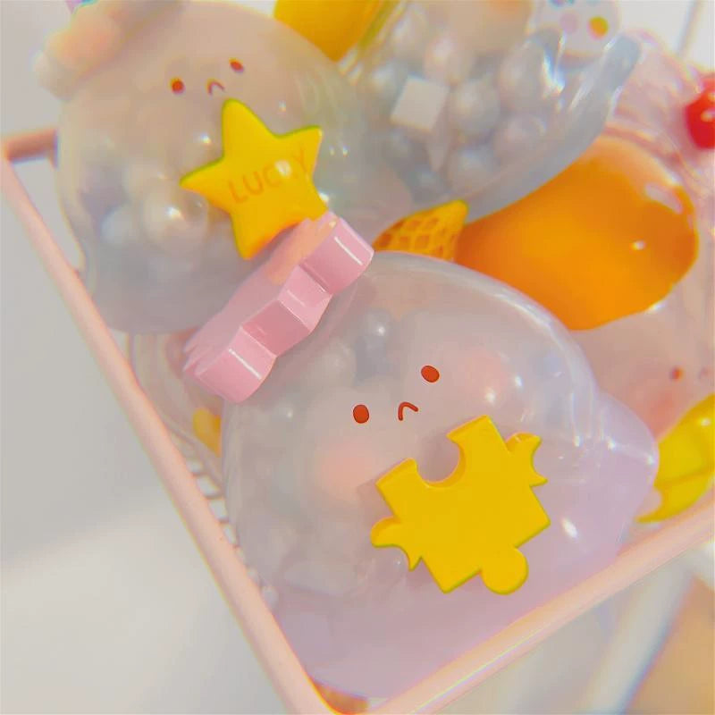BUBBLE EGGS Plus Series Blind Box Toys - Surprise Collectible Mini Figures for Kids & Adults - Perfect for Birthday Gifts, Party Favors, and Stress Relief Fun