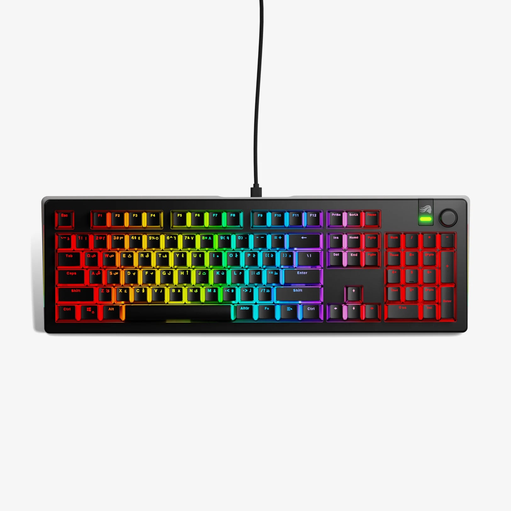 GMMK 3 Prebuilt Mechanical Gaming Keyboard - 96% Compact Layout, Hot-Swappable Switches, RGB Backlit - Perfect for PC Gaming, Office Work & Typing Enthusiasts