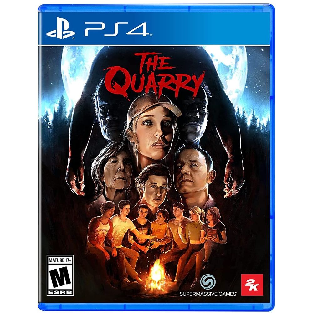 The Quarry - 2K Horror Game for PlayStation 4 | Survival Horror Adventure | Perfect for Halloween Gaming & Scary Game Nights
