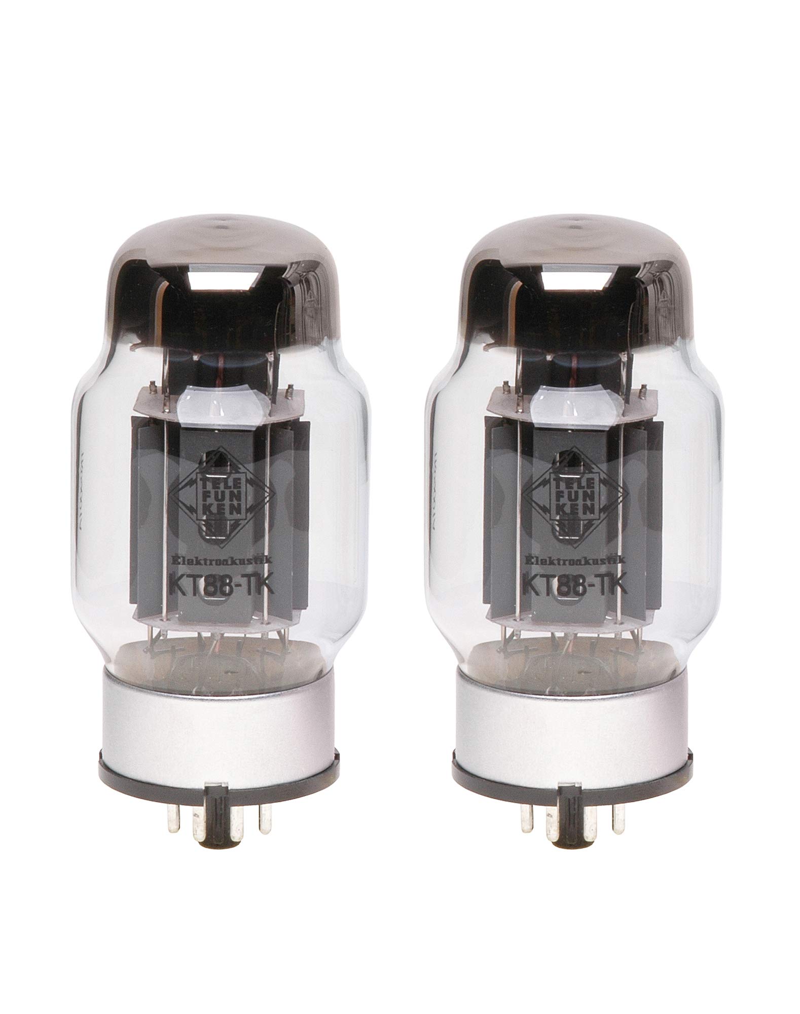 KT88-TK Black Diamond Series Vacuum Tube Matched Pair - Premium Audio Tubes for Guitar Amps & Hi-Fi Systems - Perfect for Studio Recording & Live Performances