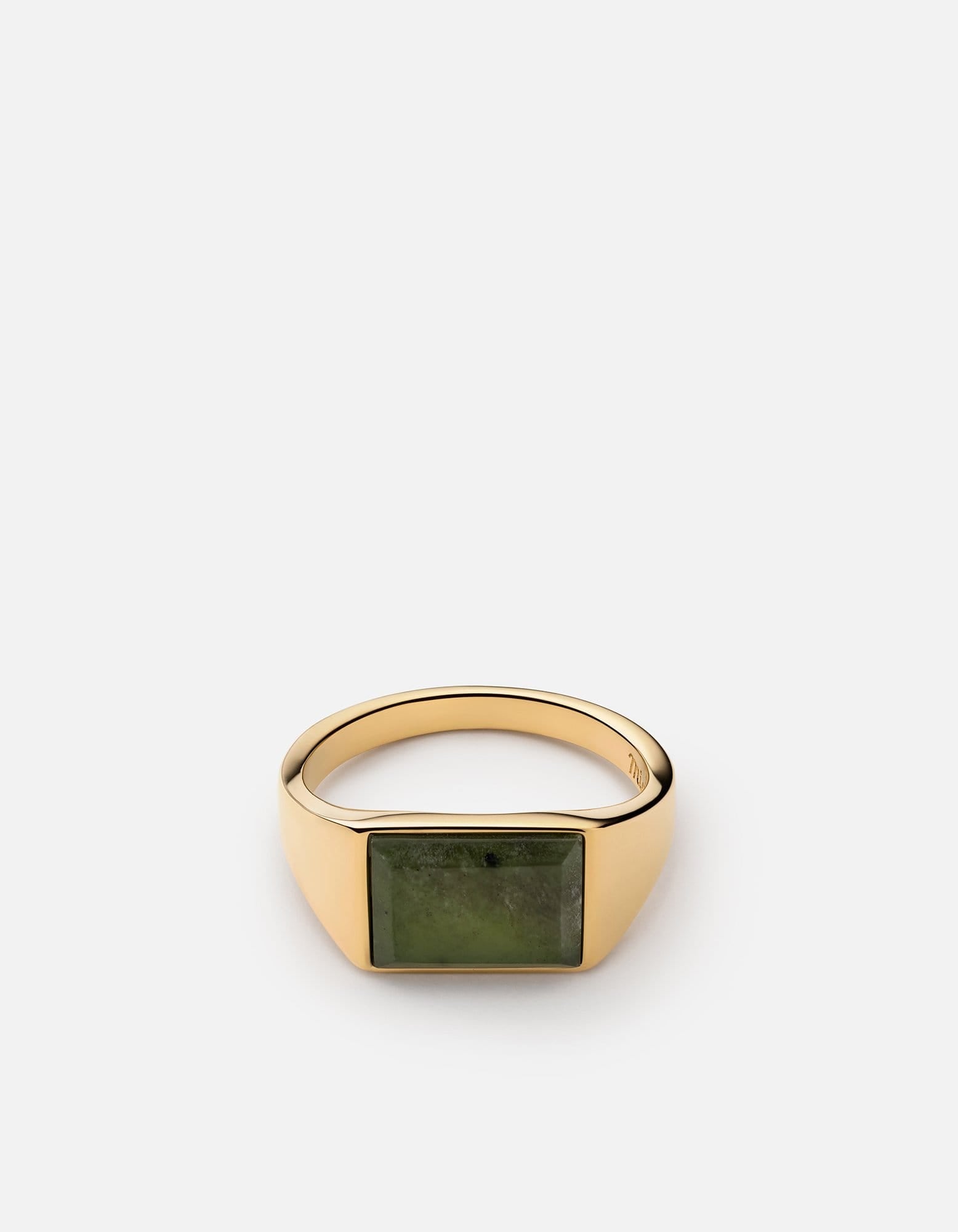 Lennox Jasper Gold Vermeil Ring for Women - Elegant Statement Jewelry for Everyday Wear & Special Occasions
