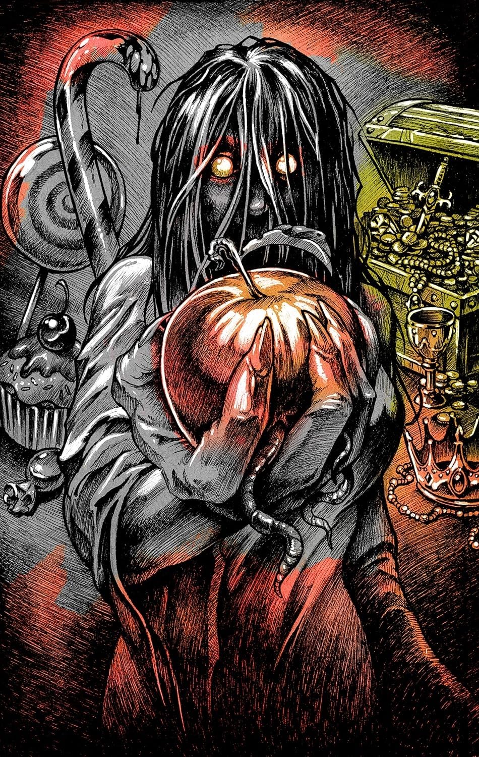 Lucidity: Six-sided Nightmares Board Game by Fox Tale Games | Strategic Horror Adventure Game for Adults & Teens | Perfect for Game Nights & Halloween Parties