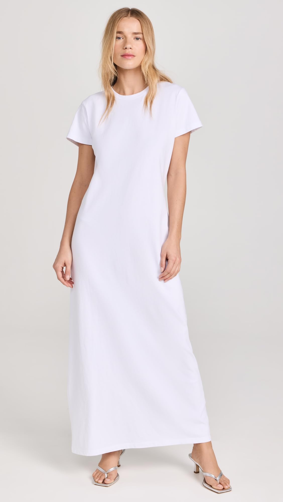 Leset Women's Margo Maxi Dress - Flowy Long Summer Dress with Pockets, Boho Chic Style for Beach, Vacation & Casual Wear