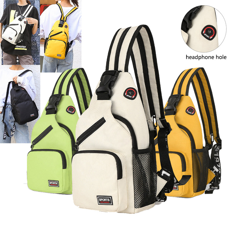 Best Sports Chest Bags for Women - Waterproof Multifunctional Shoulder Backpack for Running, Hiking & Travel - Perfect for Outdoor Activities & Gym Workouts