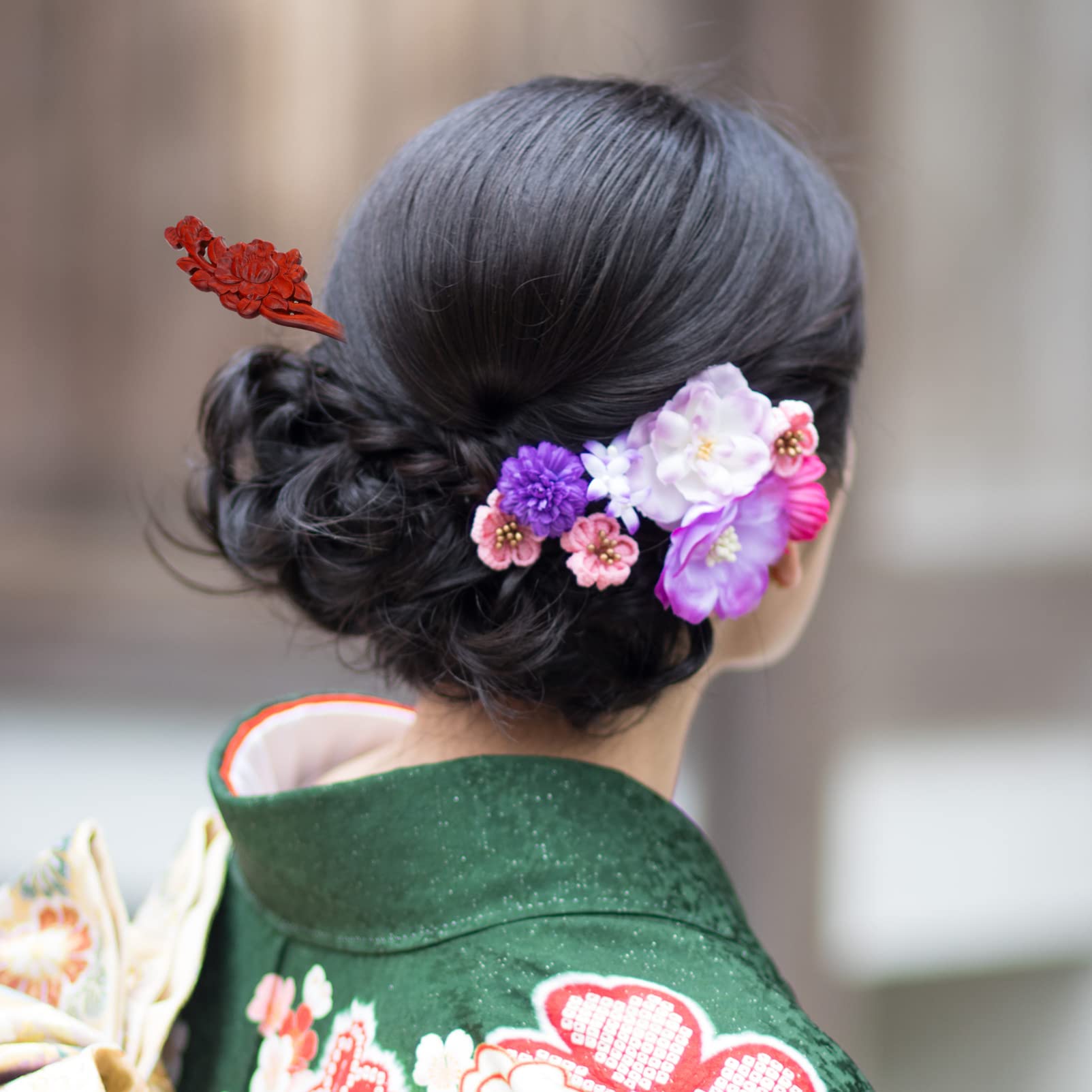 Sandalwood Hair Sticks for Women - Wooden Hair Chopsticks & Bun Holders - Elegant Hair Accessories for Updos, Buns & Braids - Perfect for Weddings, Parties & Everyday Styling