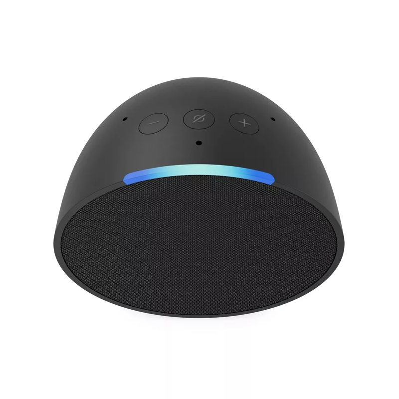 Alexa Echo Pop Smart Speaker with Govee LED RGBIC Basic 5m Light Strip - Black | Smart Home Bundle for Bedroom, Living Room & Party Decor