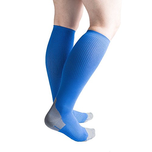 Actifi Athletic Compression Socks 20-30 mmHg - Best for Running, Training & Muscle Recovery - Ideal for Marathon, Gym Workouts & Post-Exercise Recovery