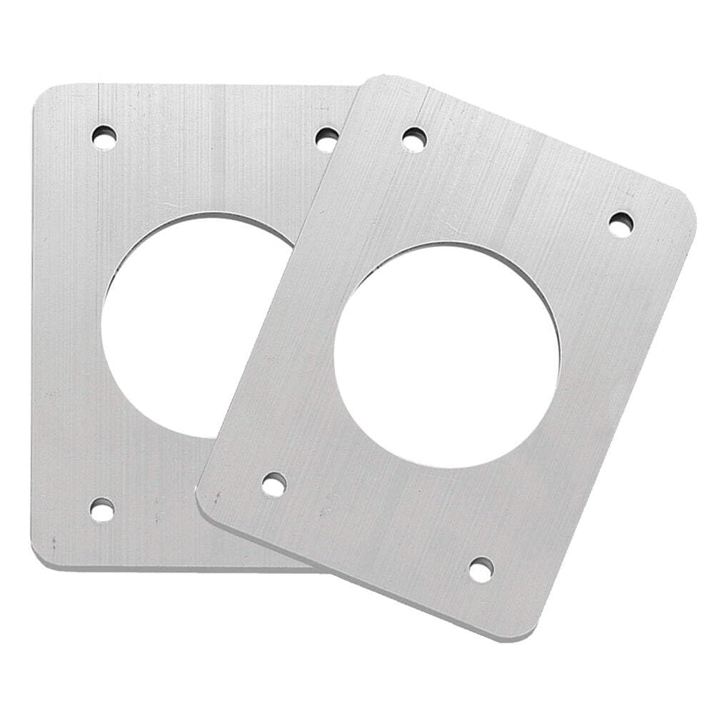 TACO Grand Slam Outrigger Backing Plates - Durable Anodized Aluminum Marine Hardware for Boat Stabilization | Perfect for Offshore Fishing & Boating Accessories