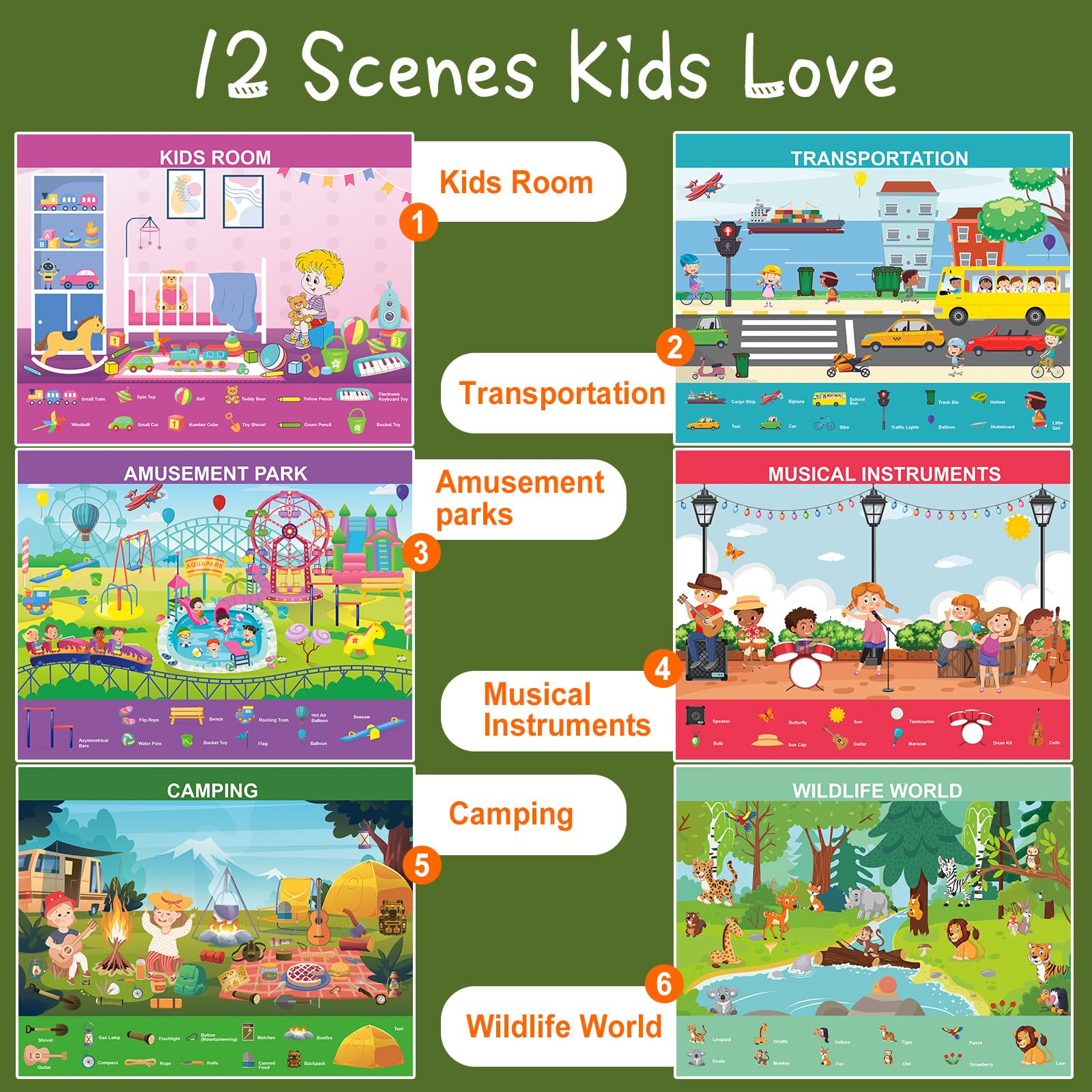 Best Learning & Educational Toys for Kids - STEM, Math & Reading Games - Perfect for Classroom, Homeschool & Playtime