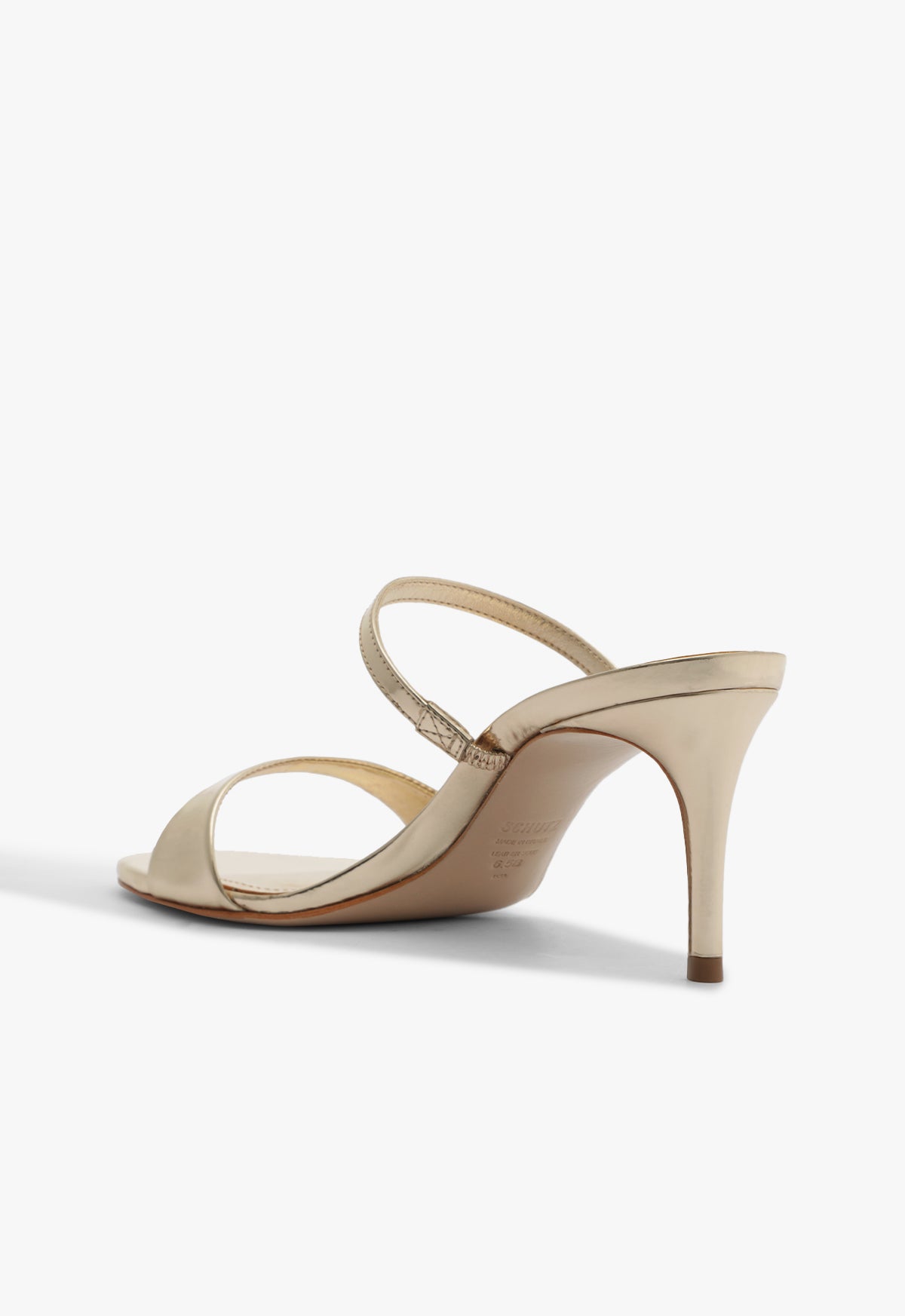 Jessica Women's Mid Mule Metallic Sandals - Comfortable Slip-On Shoes for Casual Wear, Office & Summer Outfits