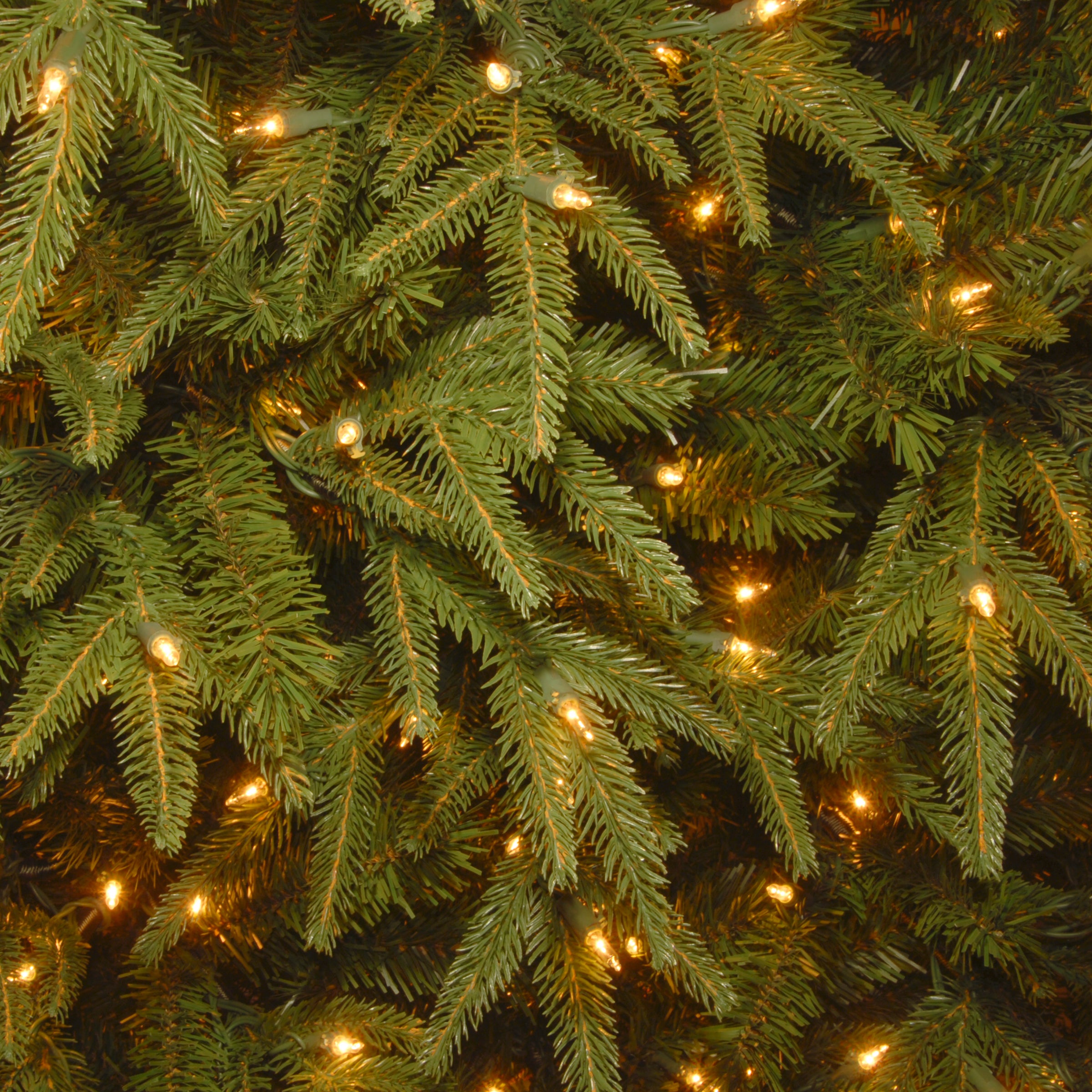 6.5 ft Pre-Lit Northern Fraser Fir Artificial Christmas Tree with Clear LED Lights - Perfect for Home, Office, and Holiday Decorations