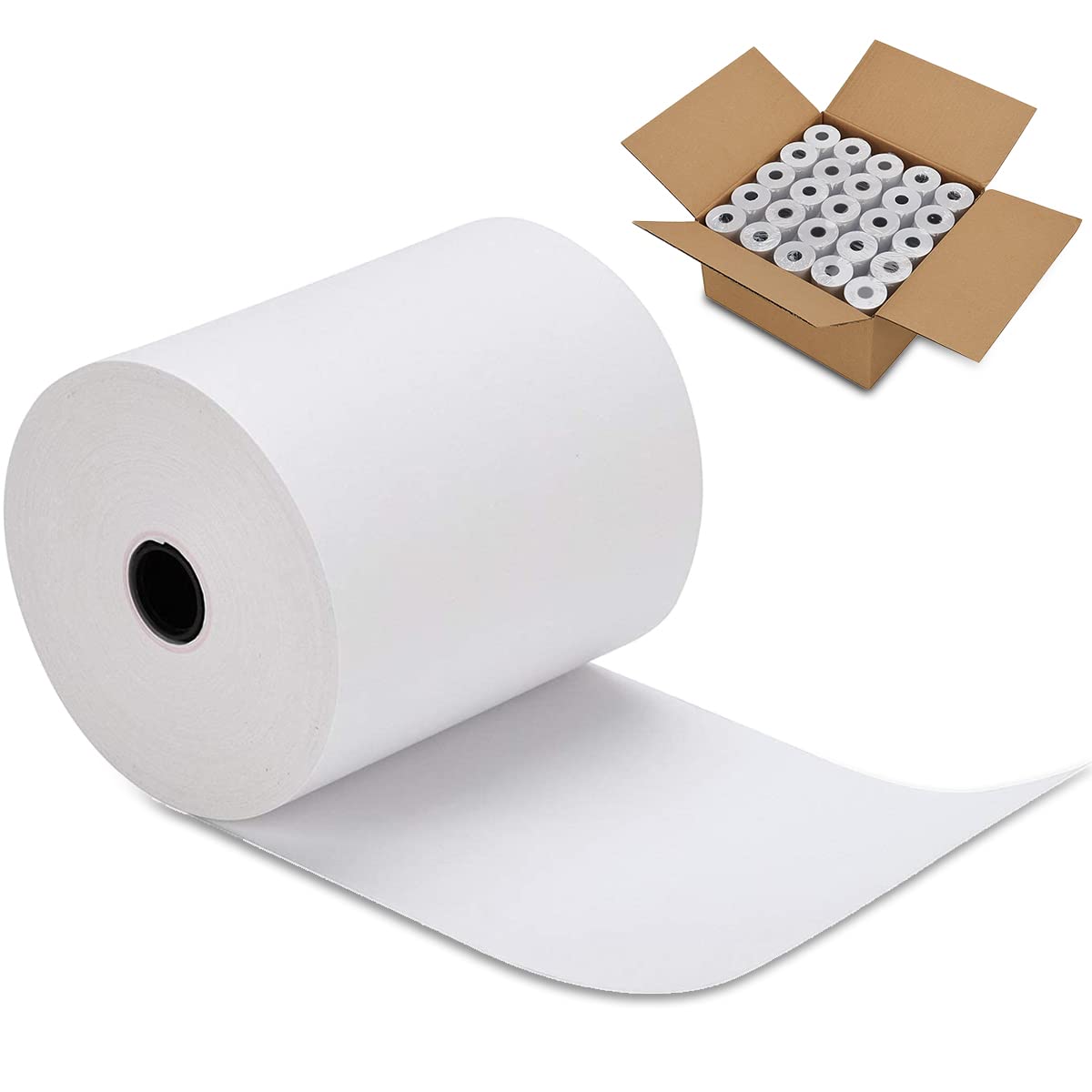 100 Rolls Thermal Receipt Paper Rolls - 2-1/4