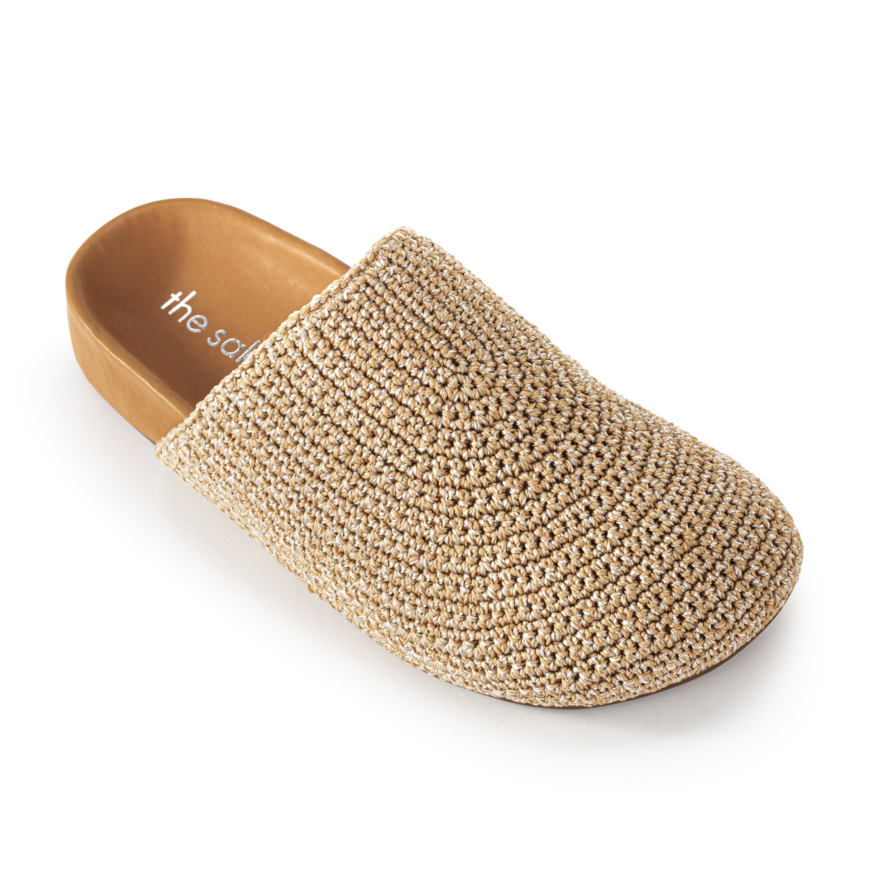 Bolinas Crochet Clogs for Women - Comfortable Handmade Summer Slide Sandals with Arch Support - Perfect for Beach, Pool, and Casual Outings
