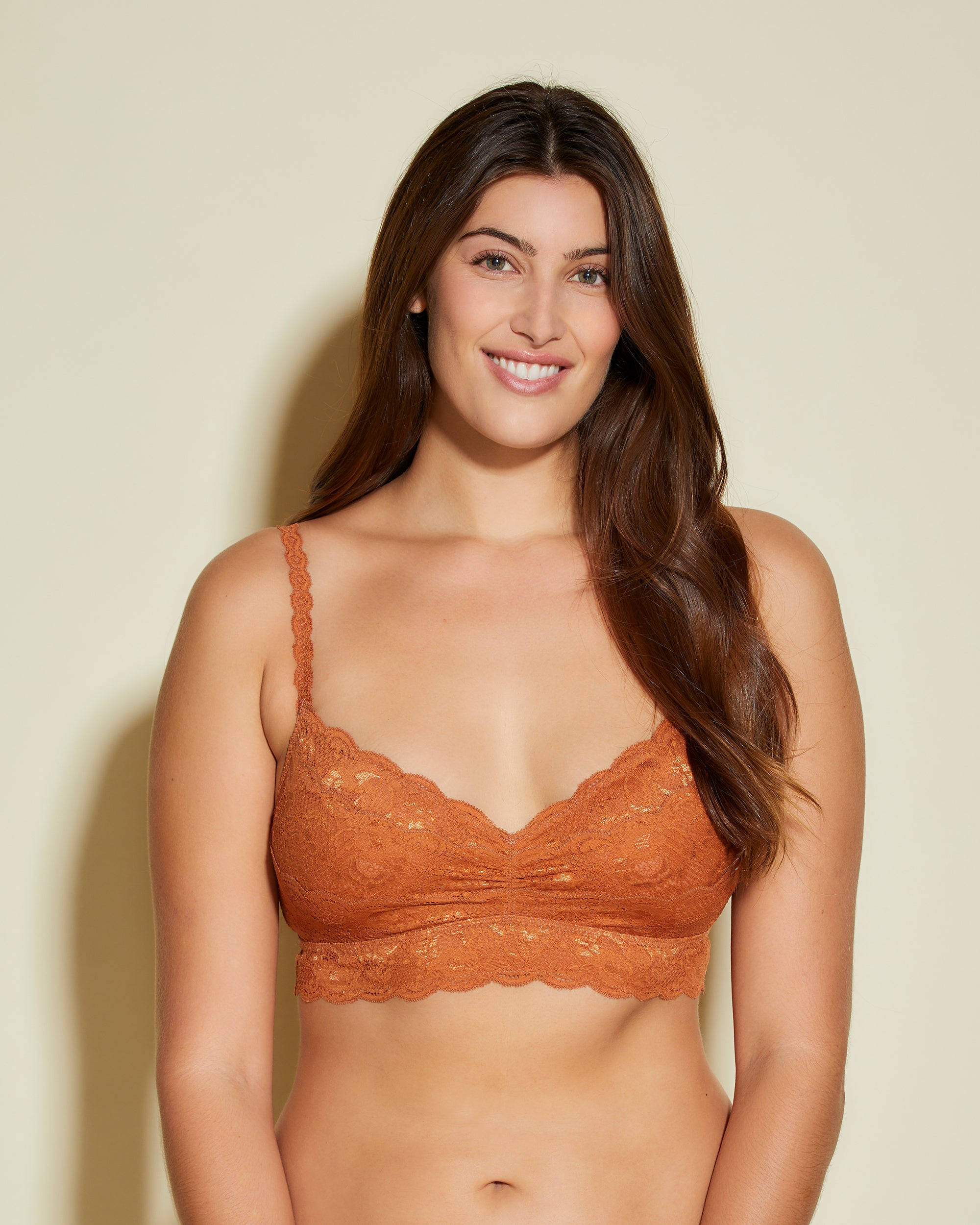Beauty Sweetie Comfortable Lace Bralette for Women - Soft Wireless Bra for Everyday Wear, Yoga, and Lounge