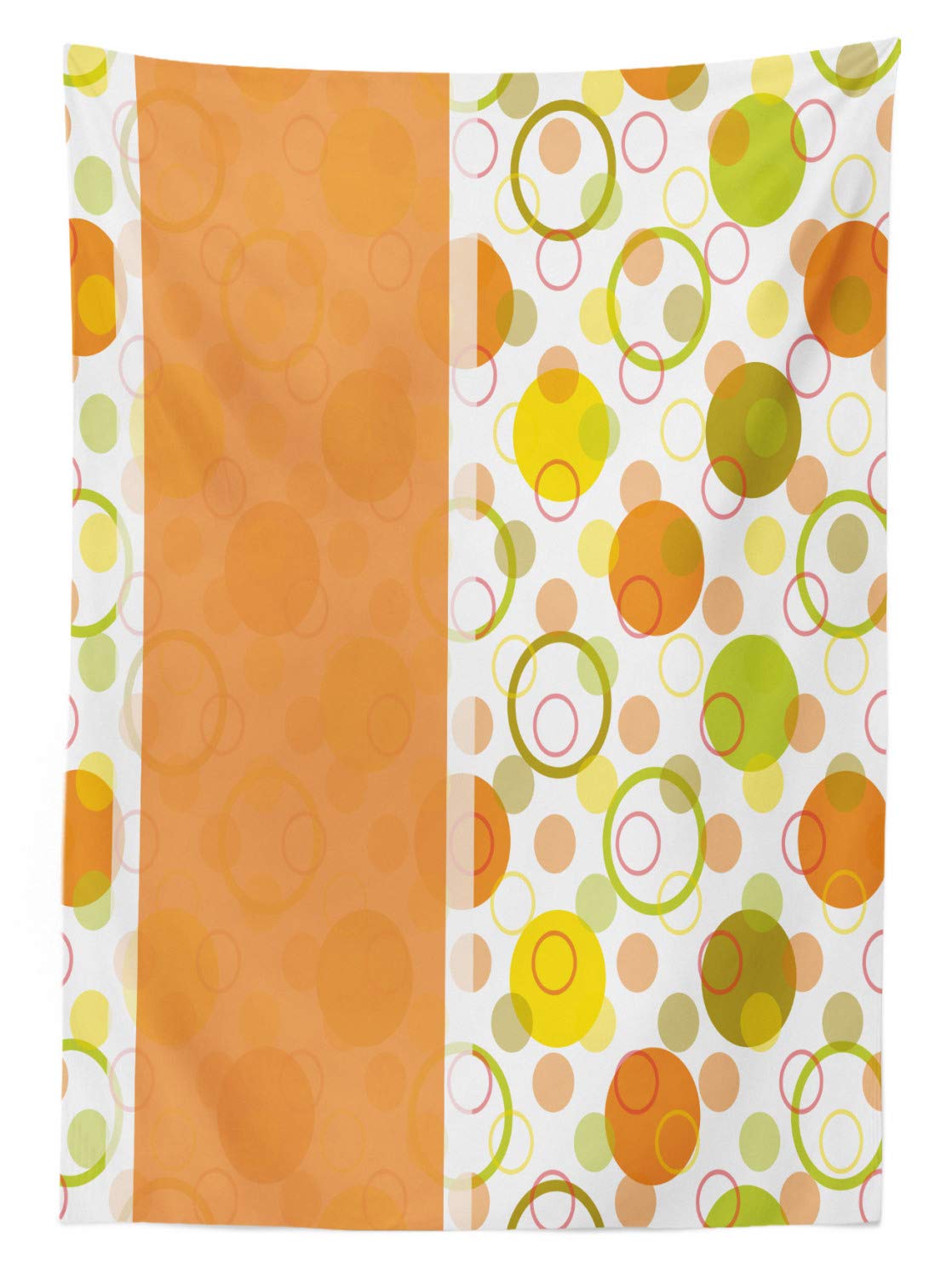 Ambesonne Abstract Round Outdoor Tablecloth - 58