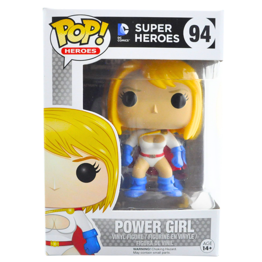 Funko Pop! Vinyl Figure - Power Girl #94 | Collectible Superhero Toy for DC Comics Fans | Perfect for Display, Gifts & Comic Conventions