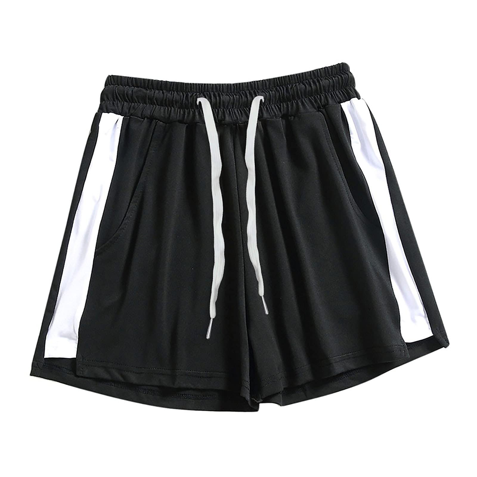 Women's 5 Inch Inseam Athletic Shorts - Sport Beach Running Shorts for Summer - Breathable Quick-Dry Workout Shorts for Yoga, Gym & Outdoor Activities