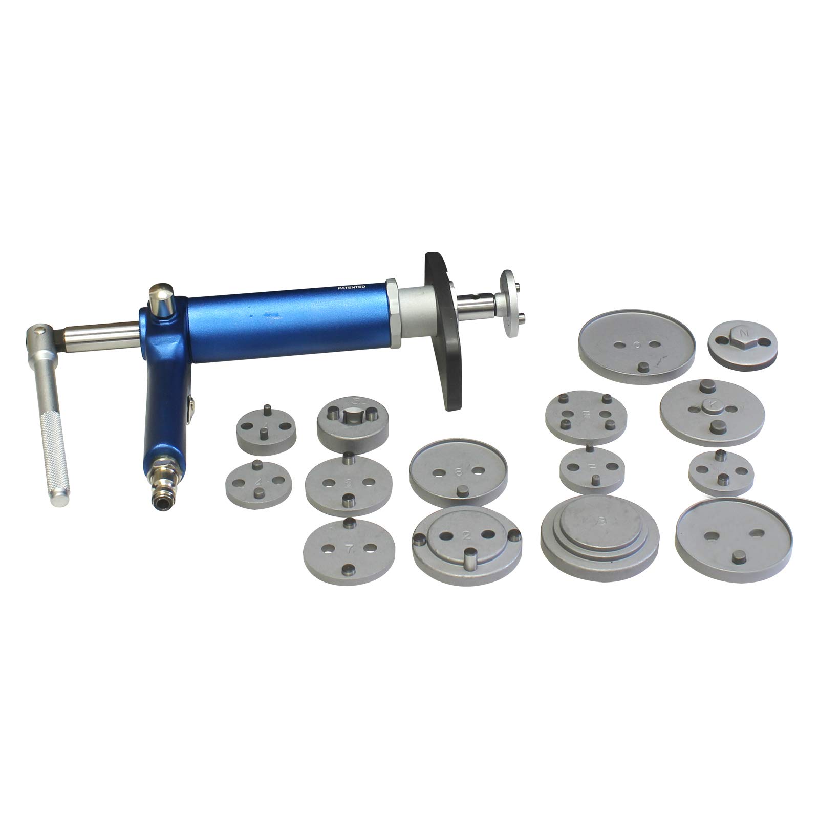 Mastercool 43050 Air Powered Brake Caliper Wind Back Tool Kit - 1 Pack for Professional Auto Repair & Maintenance | Perfect for Mechanics & DIY Car Enthusiasts