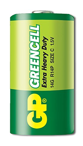 Premium Zinc Chloride C Batteries 1.5V - 2 Pack Long-Lasting Power for Flashlights, Toys & Electronics - Reliable Alkaline Replacement for Home & Emergency Use