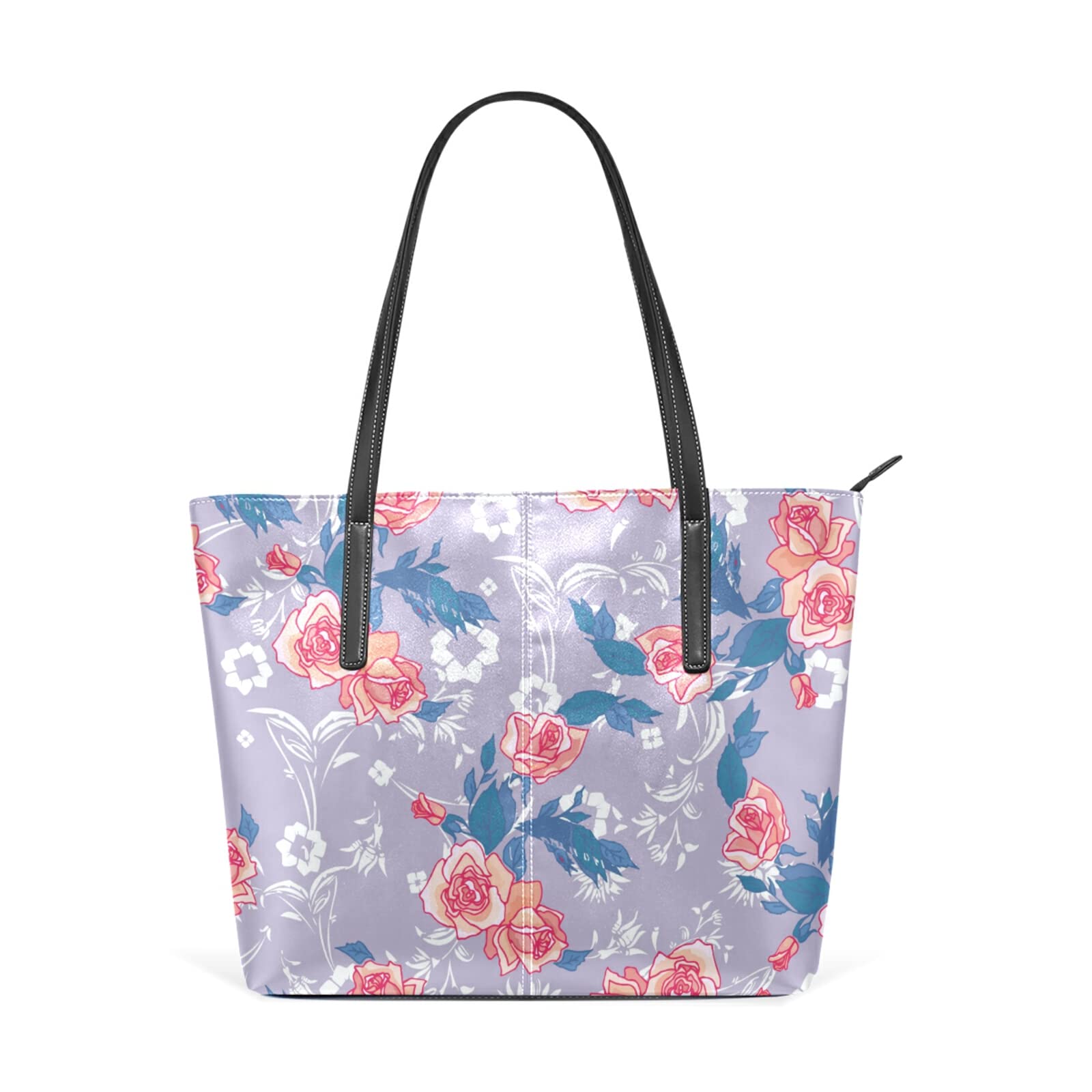 Stylish Spring Pink Floral Leather Crossbody Handbag for Women - Elegant Shoulder Bag & Tote Satchel - Perfect for Daily Use, Office, Dating & Special Occasions