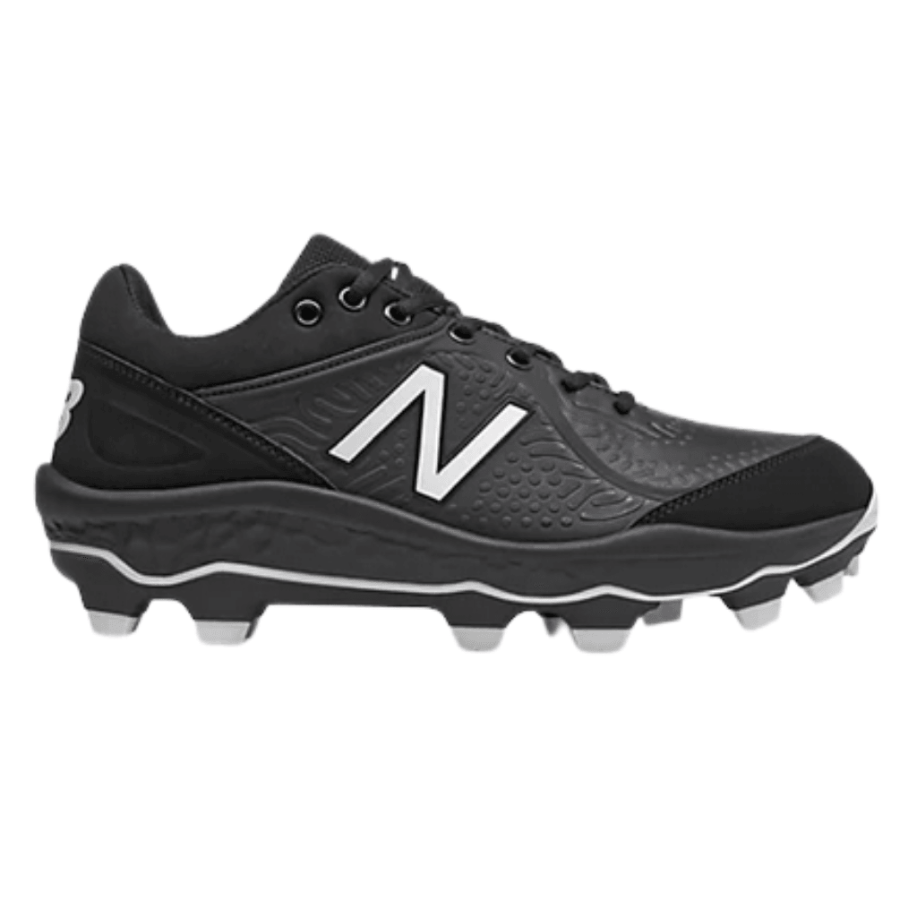 New Balance Low Molded Cleats for Baseball & Softball - Black PL3000S5 | Lightweight Comfortable Athletic Shoes for Training & Games