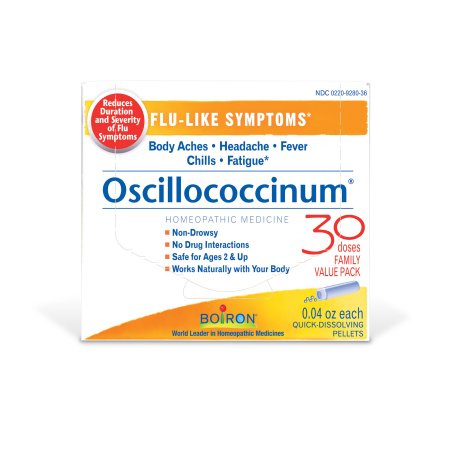 Oscillococcinum Homeopathic Medicine for Flu Relief - 30 Doses | Natural Immune Support for Cold & Flu Symptoms | Perfect for Travel & Family Use