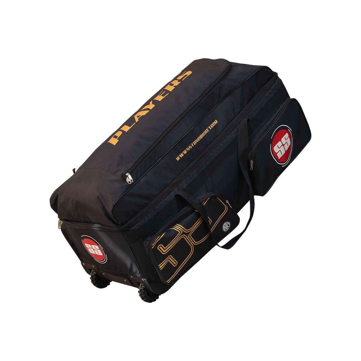 SS Players Kit Bag Wheelie Large - Durable Rolling Sports Equipment Bag for Travel & Training | Perfect for Soccer, Baseball & Gym Gear Storage