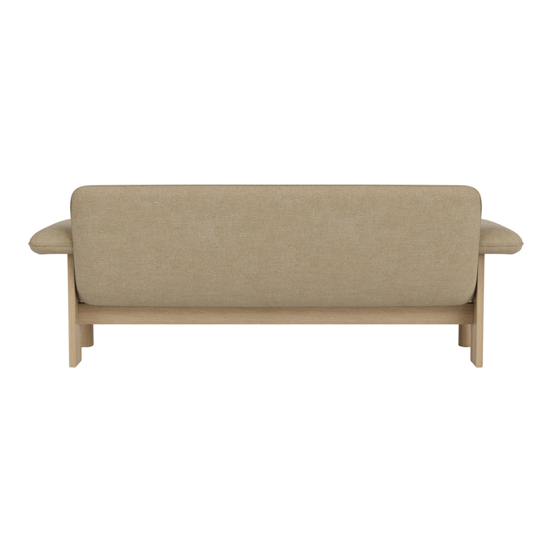 Brasilia 2-Seater Sofa - Modern Mid-Century Loveseat for Small Spaces | Perfect for Apartments, Living Rooms & Cozy Corners