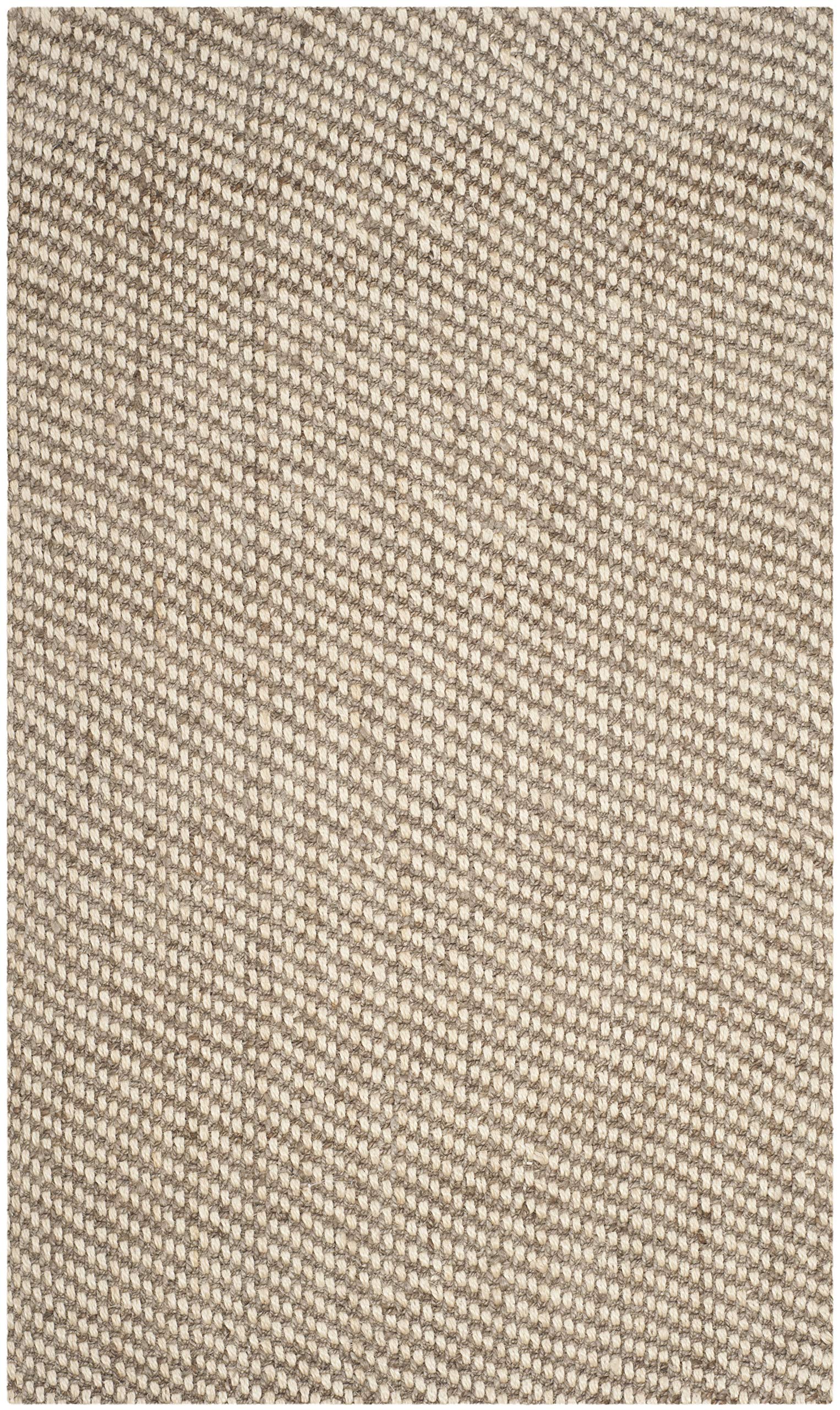 SAFAVIEH Handmade Natural Fiber Area Rug - 5' x 8' Jute & Sisal Rug, Eco-Friendly Floor Covering for Living Room, Bedroom, High Traffic Areas | Durable & Stylish Home Decor (NF457A)