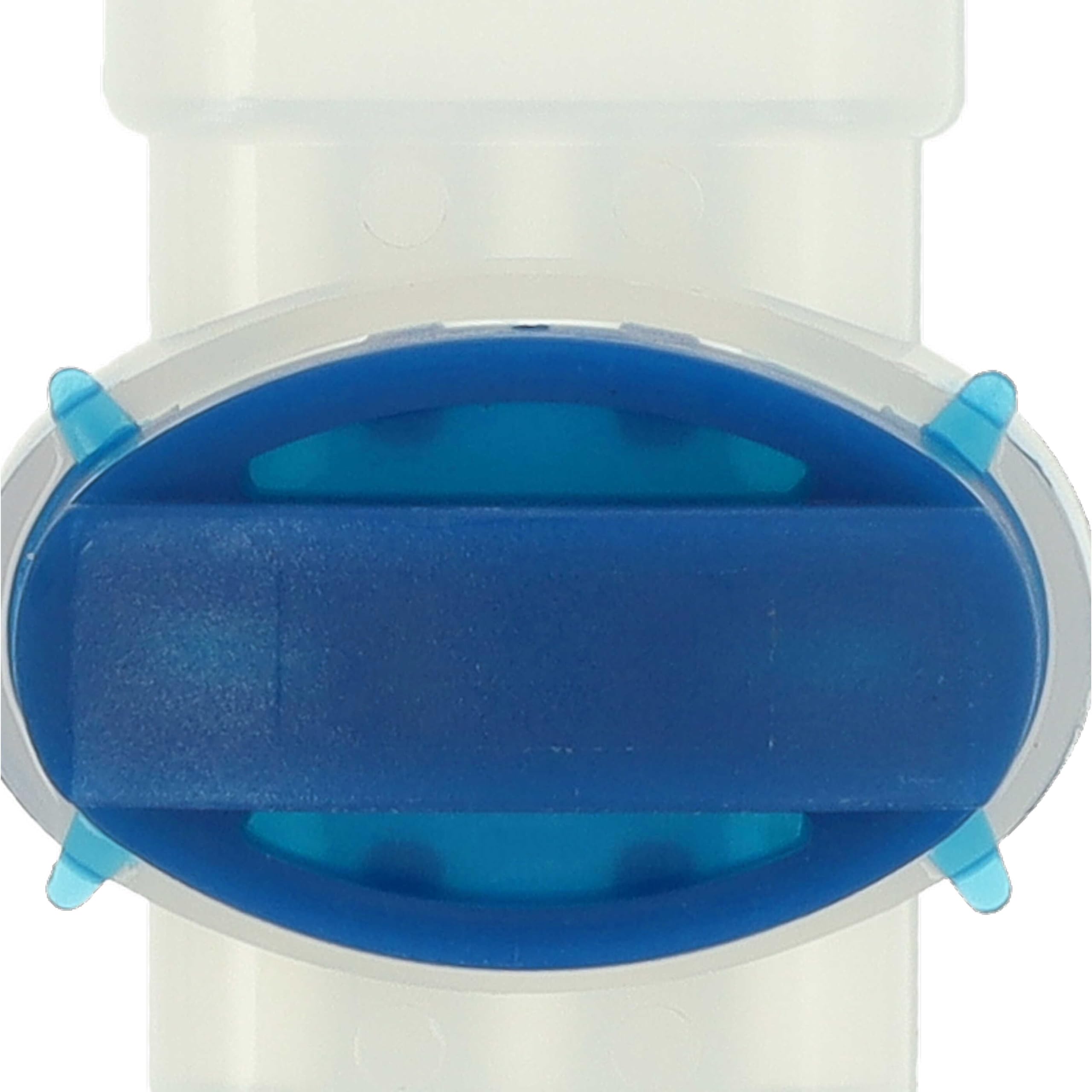 10x VHBW Waterproof Connector for Bosch Indego Robotic Lawn Mower Boundary Wires - Transparent/Blue Cable Splice Kit for Outdoor Garden & Yard Maintenance