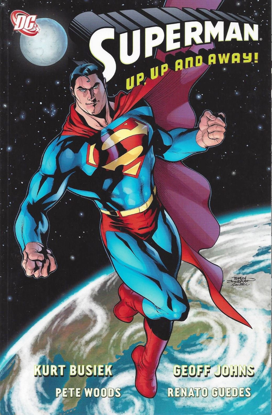 Superman Up Up And Away TP - DC Comics Graphic Novel by Renato Guedes & Pete Woods | Kurt Busiek | Collectible Paperback Edition (2006) - Perfect for Comic Book Collectors & Superman Fans