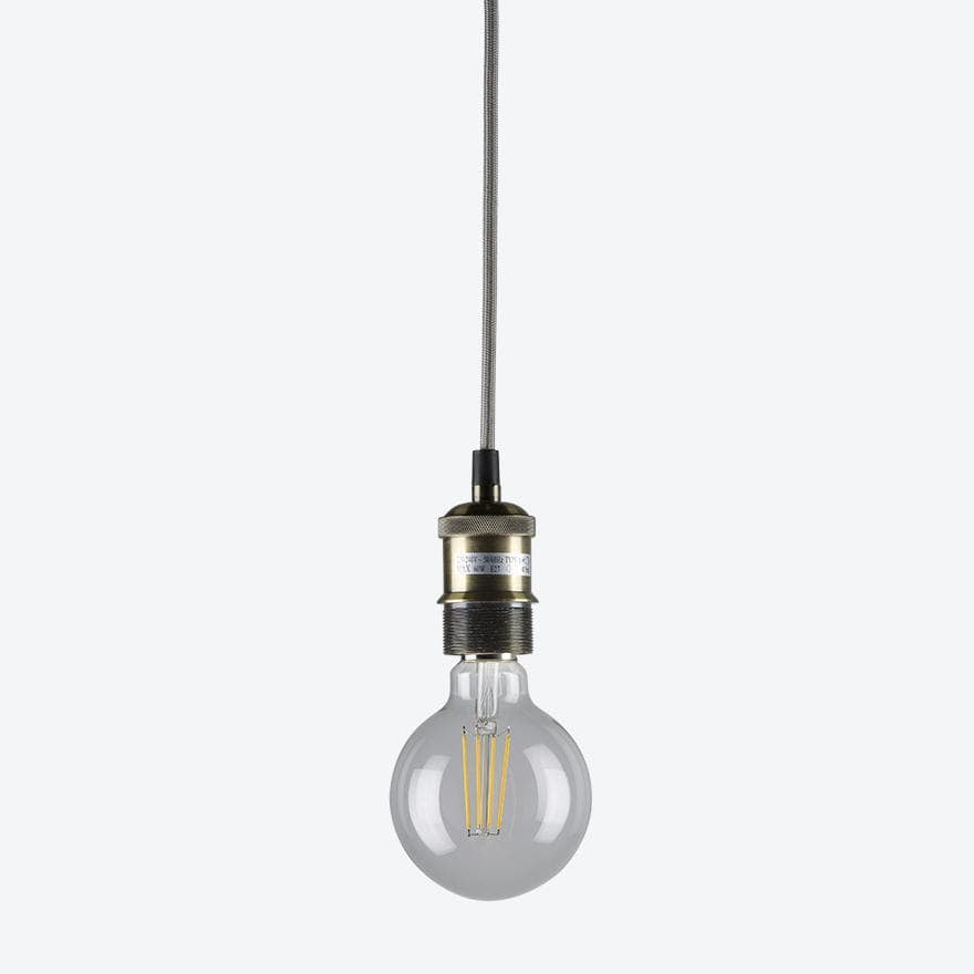 G95 E27 6W 3000K LED Filament Bulb - Warm White Vintage Edison Light for Home, Cafe, Restaurant & Retail Decor