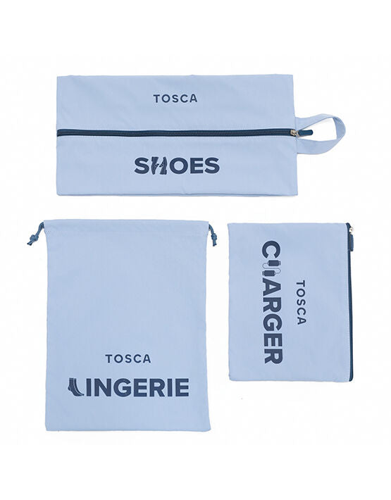 Tosca TCA801 B 6-Pack Blue Packing Set for Shipping, Moving & Storage | Durable & Reusable Packaging Solution